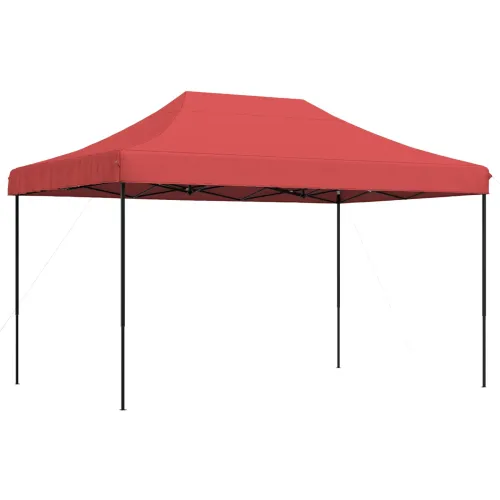 Šator za svadbe - šator za zabave 292 x 440 x 315 cm Tamno crvena Oxford tkanina - Tamno crvena Bez bočnog zida Da Cijena