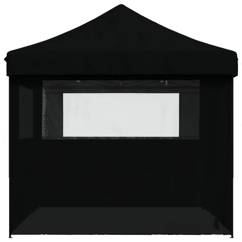 Šator za svadbe - šator za zabave 292 x 440 x 315 cm Crna Oxford tkanina - Crna s 4 bočna zida Da Cijena