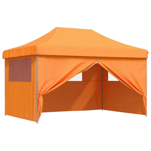 Šator za svadbe - šator za zabave 292 x 440 x 315 cm Narančasta Oxford tkanina - Narančasta s 4 bočna zida Da Cijena