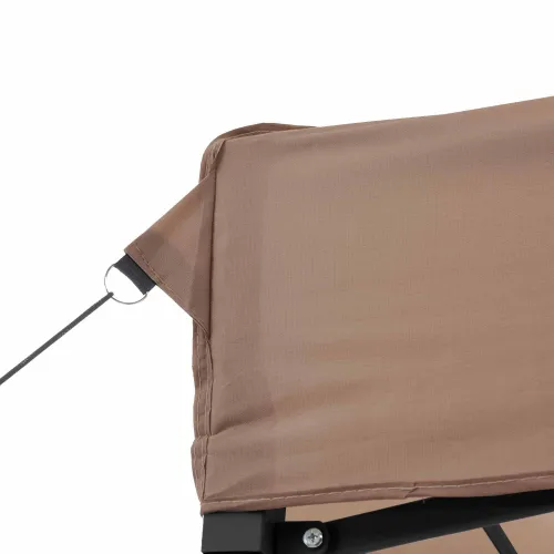 Šator za svadbe - šator za zabave 292 x 580 x 315 cm Smeđa Oxford tkanina - Smeđa Bez bočnog zida Da Cijena