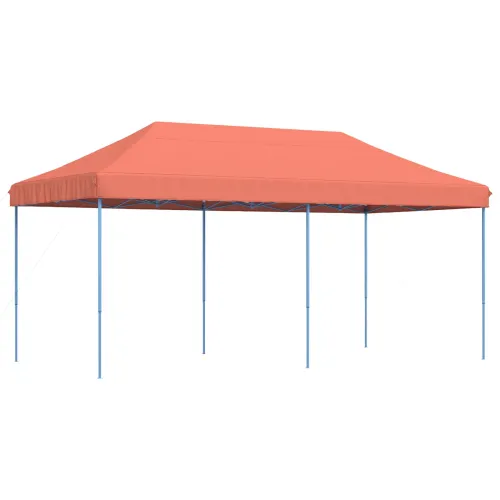 Šator za svadbe - šator za zabave 292 x 580 x 315 cm Terakota Oxford tkanina - Terakota Bez bočnog zida Da Cijena
