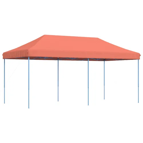 Šator za svadbe - šator za zabave 292 x 580 x 315 cm Terakota Oxford tkanina - Terakota Bez bočnog zida Da Cijena