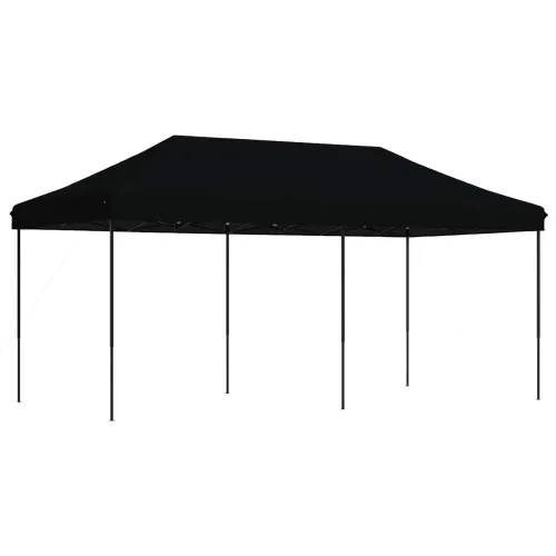 Šator za svadbe - šator za zabave 292 x 580 x 315 cm Crna Oxford tkanina - Crna Bez bočnog zida Da Cijena