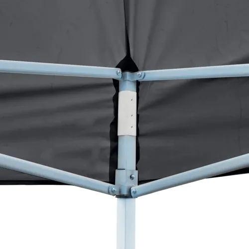 Šator za svadbe - šator za zabave 291 x 580 x 315 cm Antracit Oxford tkanina - Antracit s dvije bočne zidove Da Cijena