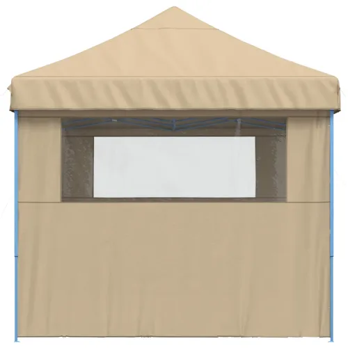 Šator za svadbe - šator za zabave 292 x 580 x 315 cm Bež Oxford tkanina - Bež s dvije bočne zidove Da Cijena