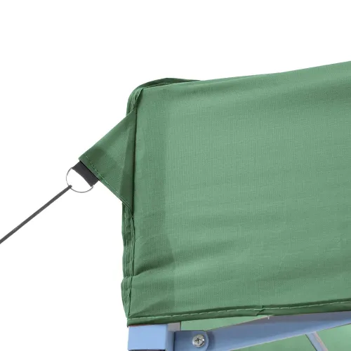Šator za svadbe - šator za zabave 292 x 580 x 315 cm Zelena Oxford tkanina - Zelena s dvije bočne zidove Da Cijena