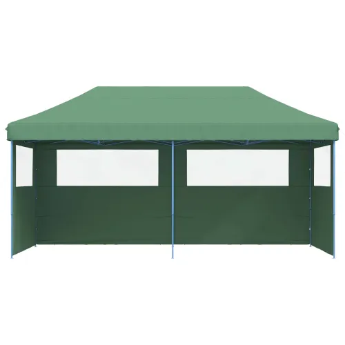 Šator za svadbe - šator za zabave 292 x 580 x 315 cm Zelena Oxford tkanina - Zelena s dvije bočne zidove Da Cijena