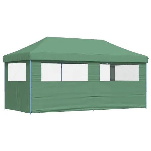 Šator za svadbe - šator za zabave 292 x 580 x 315 cm Zelena Oxford tkanina - Zelena s dvije bočne zidove Da Cijena