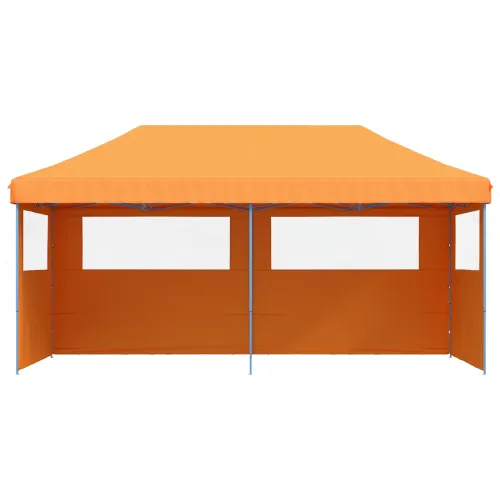 Šator za svadbe - šator za zabave 292 x 580 x 315 cm Narančasta Oxford tkanina - Narančasta s dvije bočne zidove Da Cijena