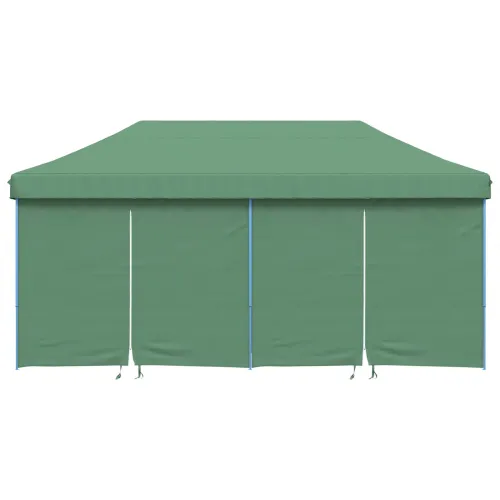 Šator za svadbe - šator za zabave 292 x 580 x 315 cm Zelena Oxford tkanina - Zelena s 4 bočna zida Da Cijena