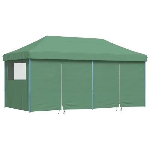 Šator za svadbe - šator za zabave 292 x 580 x 315 cm Zelena Oxford tkanina - Zelena s 4 bočna zida Da Cijena