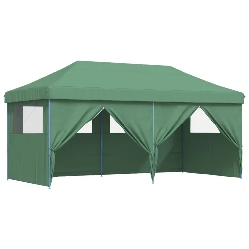 Šator za svadbe - šator za zabave 292 x 580 x 315 cm Zelena Oxford tkanina - Zelena s 4 bočna zida Da Cijena