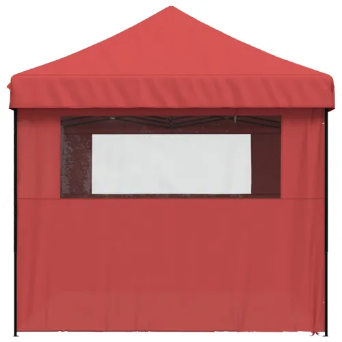 Šator za svadbe - šator za zabave 292 x 580 x 315 cm Tamno crvena Oxford tkanina - Tamno crvena s 4 bočna zida Da Cijena