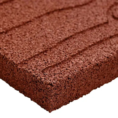 Kamen za hodanje 6 kom. Crvena 60,5 x 25 x 2 cm Guma - Crvena Cijena