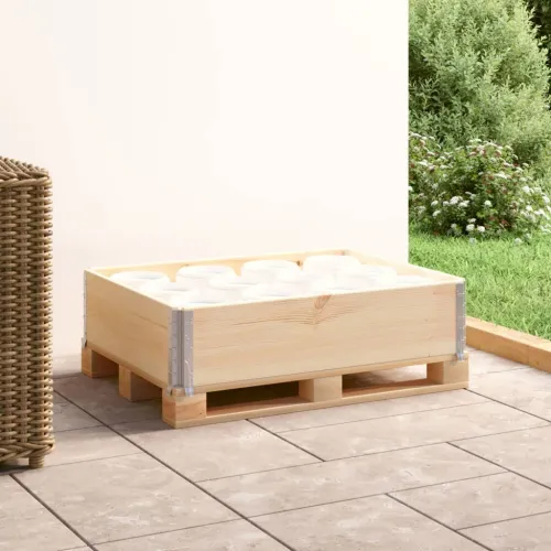 Okvir za palete 60 x 80 cm od masivne borovine - Smeđa 60 x 80 cm 1 Cijena