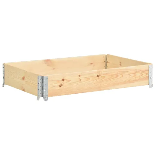 Okvir za palete 80 x 120 cm od masivne borovine - Smeđa 80 x 120 cm 1 Cijena