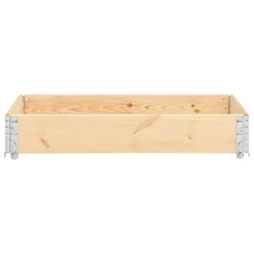 Okvir za palete 80 x 120 cm od masivne borovine - Smeđa 80 x 120 cm 1 Cijena