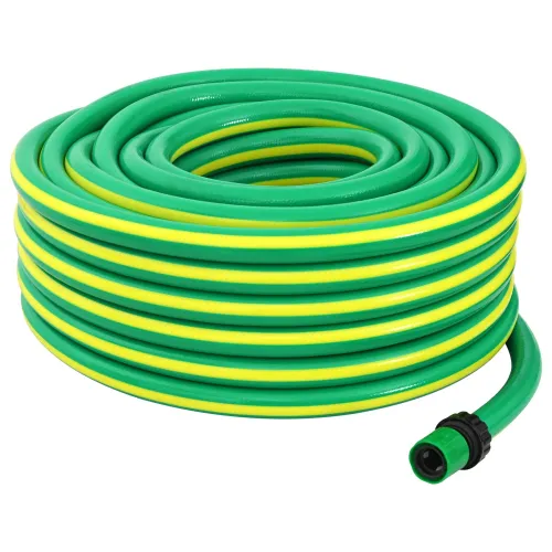 Vrtno crijevo 5-slojno Zelena i žuta 3/4’’ 20 m PVC - 20 m (3/4 inča) s dodacima Cijena