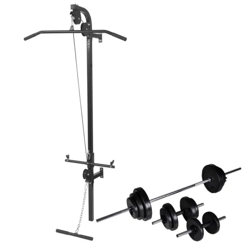 Zidna sprava za vježbanje sa setom utega 30,5 kg - 30,5 kg Cijena