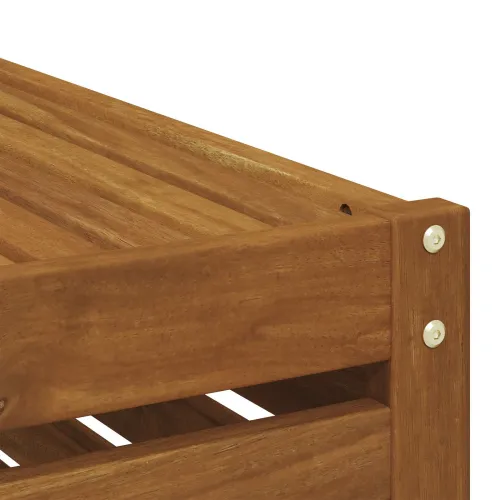 Set vanjskih sofa 8 kom. Prirodna Čvrsto drvo akacije - Prirodna Ravni Cijena