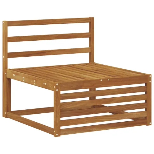 Set vanjskih sofa 9 kom. Prirodna Čvrsto drvo akacije - Prirodna vodoravne letvice Cijena
