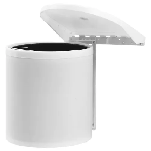 Ugradbena kuhinjska kanta za smeće plastična 8 L - Bijela 27 x 29 cm Cijena