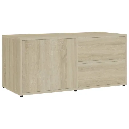 TV ormarić boja hrasta sonome 80 x 34 x 36 cm konstruirano drvo - sonoma hrast 1 Cijena