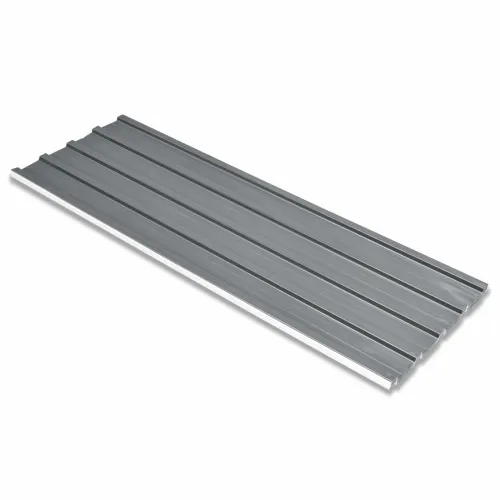 Krovni panel 12 kom. Sivi 129 x 45 cm Pocinčani čelik - Sivi Cijena