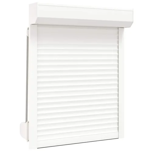Roletna Bijeli 80 x 100 cm Aluminij i poliuretan - Bijeli 80 x 100 cm Cijena