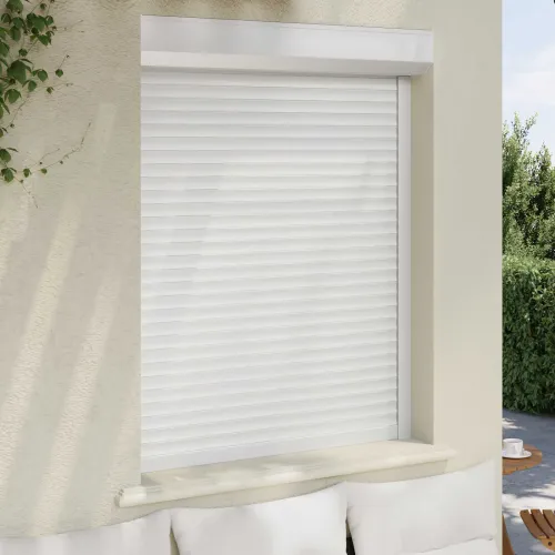 Roletna Bijeli 100 x 130 cm Aluminij i poliuretan - Bijeli 100 x 130 cm Cijena