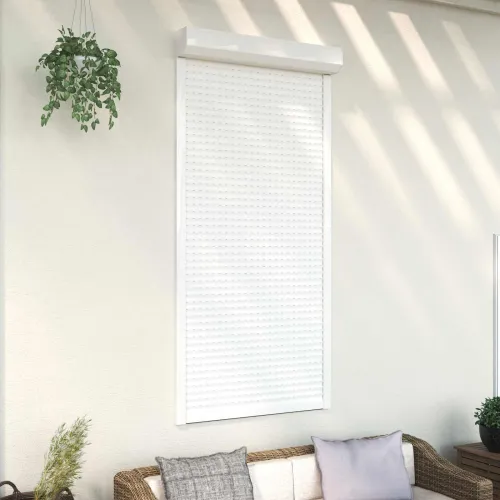 Roletna Bijeli 100 x 210 cm Aluminij i poliuretan - Bijeli 100 x 210 cm Cijena