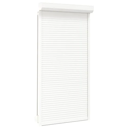 Roletna Bijeli 110 x 220 cm Aluminij i poliuretan - Bijeli 110 x 220 cm Cijena