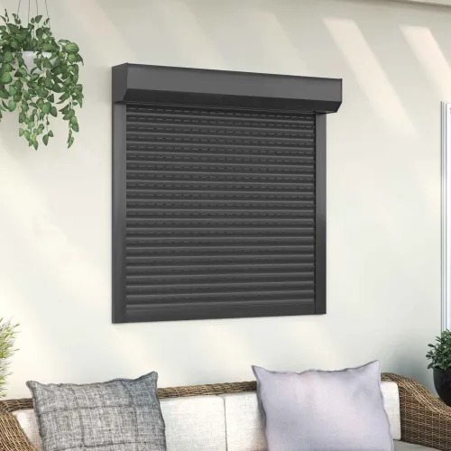 Roletna Antracit 100 x 100 cm Aluminij i poliuretan - Antracit 100 x 100 cm Cijena