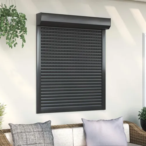 Roletna Antracit 100 x 120 cm Aluminij i poliuretan - Antracit 100 x 120 cm Cijena