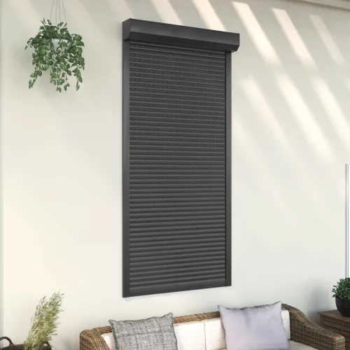 Roletna Antracit 100 x 210 cm Aluminij i poliuretan - Antracit 100 x 210 cm Cijena