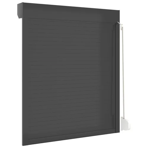 Roletna Antracit 110 x 130 cm Aluminij i poliuretan - Antracit 110 x 130 cm Cijena