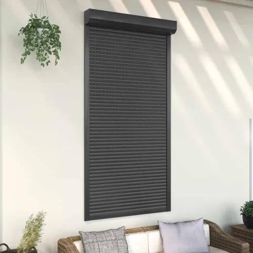 Roletna Antracit 110 x 220 cm Aluminij i poliuretan - Antracit 110 x 220 cm Cijena