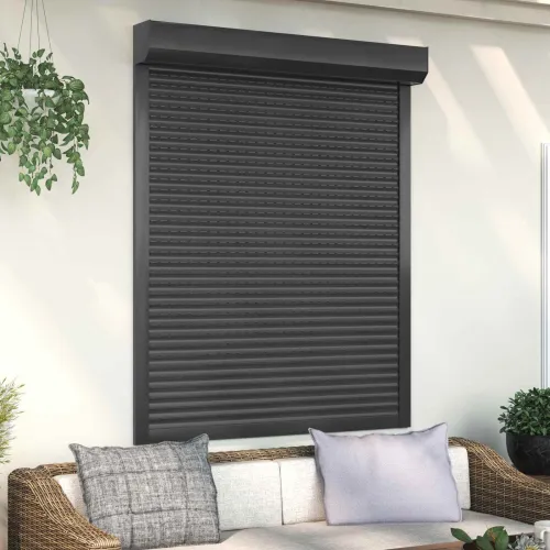 Roletna Antracit 120 x 150 cm Aluminij i poliuretan - Antracit 120 x 150 cm Cijena
