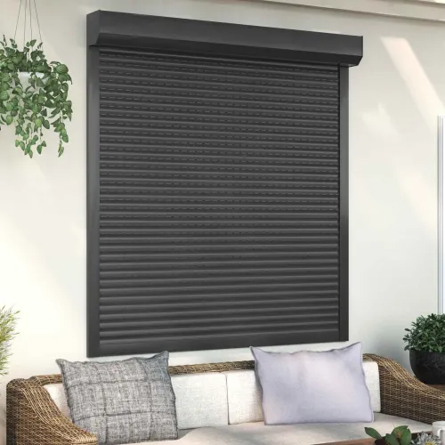 Roletna Antracit 140 x 150 cm Aluminij i poliuretan - Antracit 140 x 150 cm Cijena