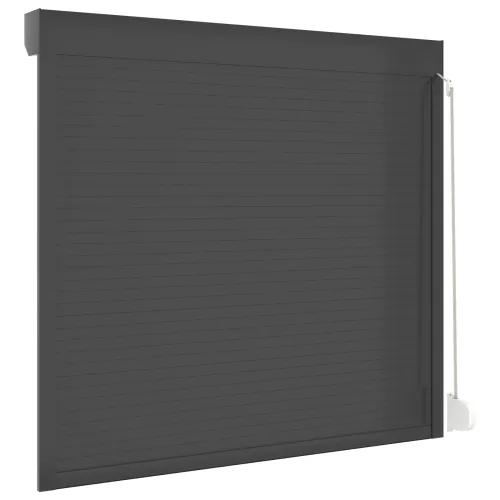 Roletna Antracit 160 x 150 cm Aluminij i poliuretan - Antracit 160 x 150 cm Cijena