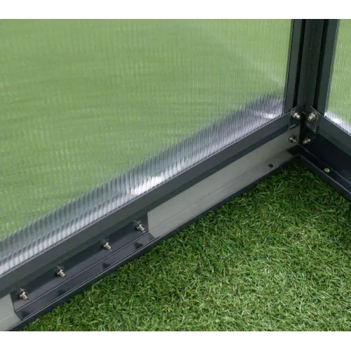 Westmann aluminijski staklenik Flora 66 | Antracit | 192x192x202 cm - BRANDED IN GERMANY Cijena