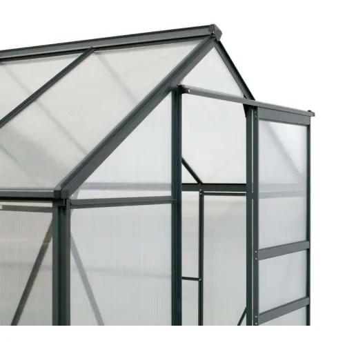 Westmann aluminijski staklenik Flora 66 | Antracit | 192x192x202 cm - BRANDED IN GERMANY Cijena
