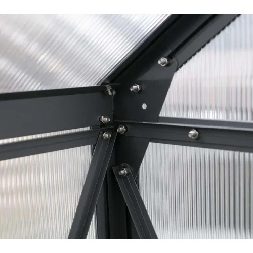 Westmann aluminijski staklenik Flora 66 | Antracit | 192x192x202 cm - BRANDED IN GERMANY Cijena