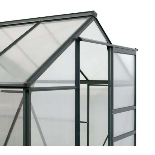 Westmann aluminijski staklenik Flora 610 | Antracit | 312x192x201 cm - BRANDED IN GERMANY Cijena