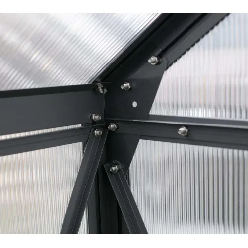 Westmann aluminijski staklenik Flora 610 | Antracit | 312x192x201 cm - BRANDED IN GERMANY Cijena