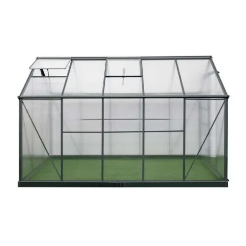 Westmann aluminijski staklenik Flora 610 | Antracit | 312x192x201 cm - BRANDED IN GERMANY Cijena
