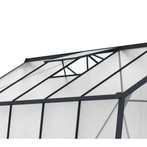 Westmann Aurora 810 | Staklenik s temeljima | Antracit | 2,5 x 3 m - BRANDED IN GERMANY Cijena