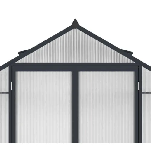 Westmann Aurora 810 | Staklenik s temeljima | Antracit | 2,5 x 3 m - BRANDED IN GERMANY Cijena