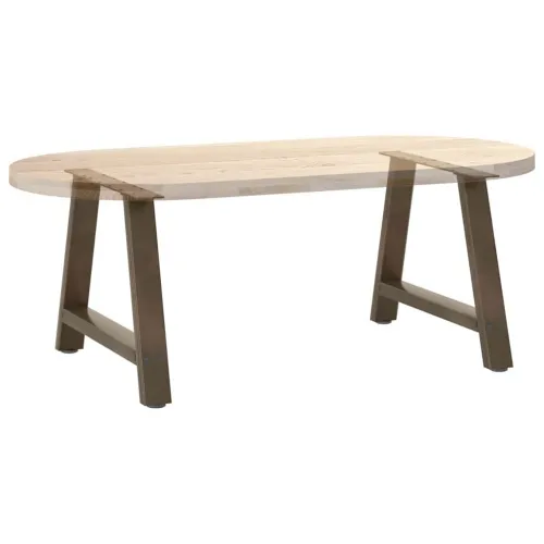 Noge za klub stolić A-oblika 2 kom 60 x (42-43) cm čelik - Prirodna 60 x (42-43) cm 2 1 Cijena