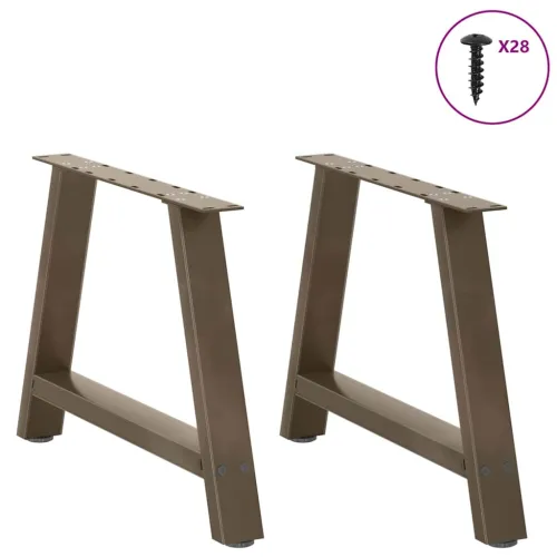 Noge za klub stolić A-oblika 2 kom 60 x (42-43) cm čelik - Prirodna 60 x (42-43) cm 2 1 Cijena